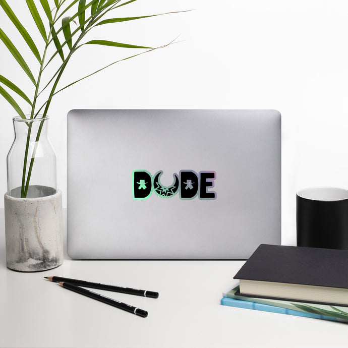 DUDE - Holographic stickers