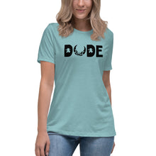 Dude - T-shirt - Women's fit - Black Logo